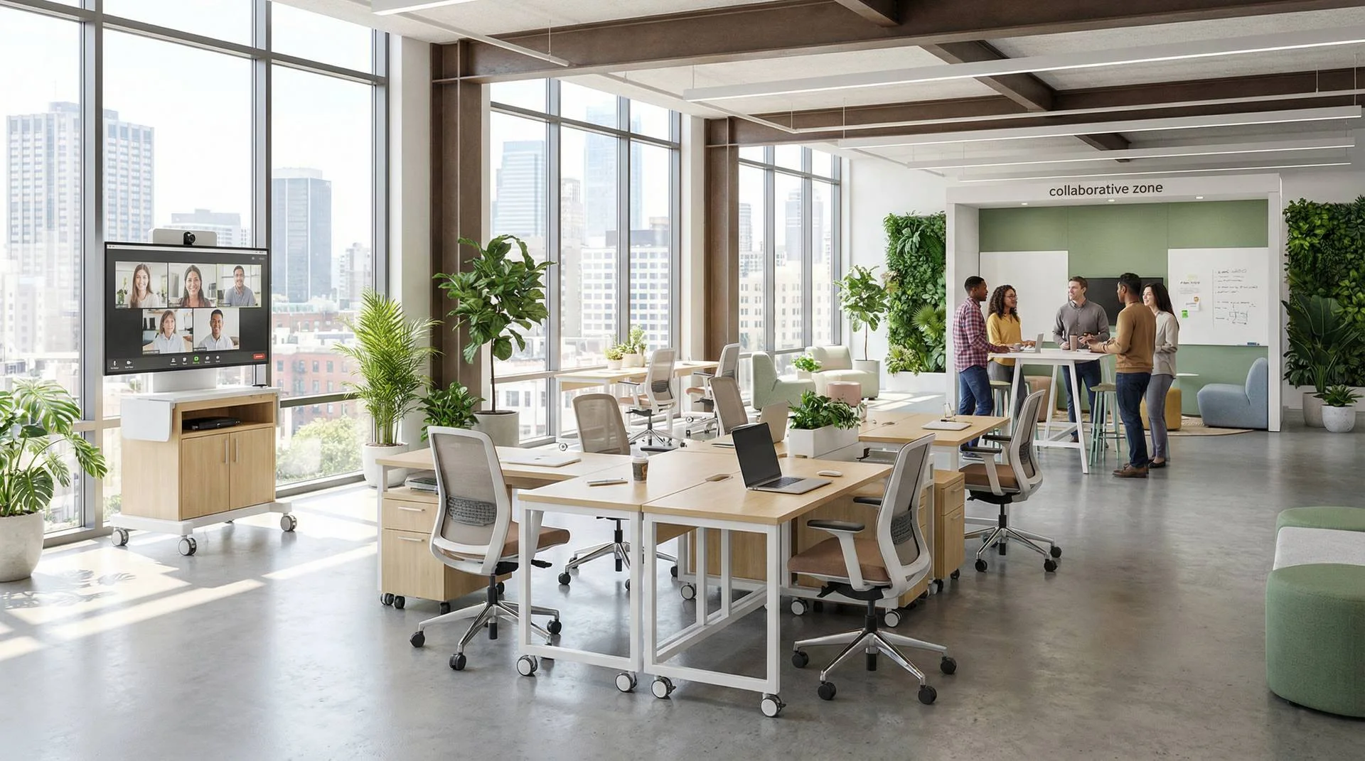 開放式靈活空間